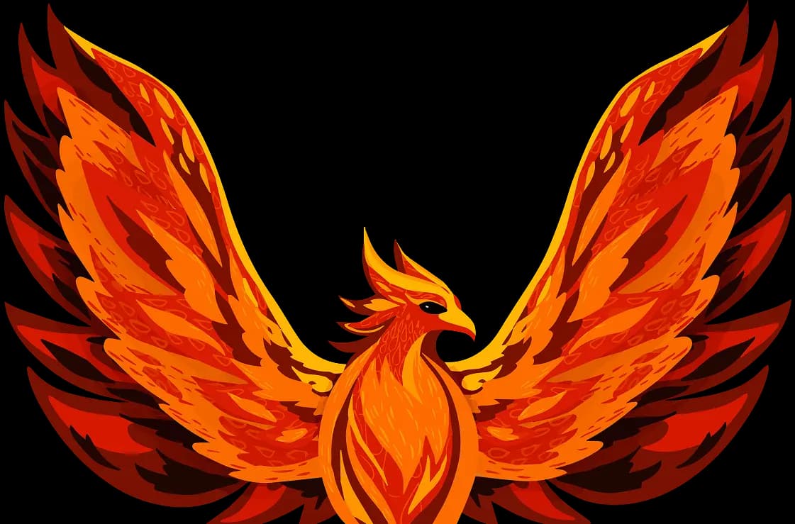 Fenice in volo